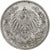 Coin, GERMANY - EMPIRE, 1/2 Mark, 1906, Munich, VF(30-35), Silver, KM:17