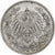 Monnaie, GERMANY - EMPIRE, 1/2 Mark, 1906, Munich, TB+, Argent, KM:17