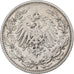 DUITSLAND - KEIZERRIJK, 1/2 Mark, 1906, Muldenhütten, Zilver, FR+, KM:17