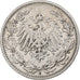 GERMANIA - IMPERO, 1/2 Mark, 1906, Muldenhütten, Argento, MB+, KM:17