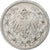 Moneta, GERMANIA - IMPERO, 1/2 Mark, 1906, Stuttgart, MB+, Argento, KM:17