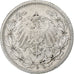 Coin, GERMANY - EMPIRE, 1/2 Mark, 1906, Stuttgart, VF(30-35), Silver, KM:17