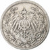 Empire allemand, 1/2 Mark, 1906, Berlin, Argent, TB+, KM:17