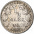GERMANY - EMPIRE, 1/2 Mark, 1906, Hambourg, Silver, EF(40-45), KM:17