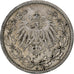 GERMANY - EMPIRE, 1/2 Mark, 1906, Berlin, Silver, VF(30-35), KM:17