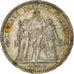 Francia, 5 Francs, Hercule, 1873, Paris, Argento, BB, Gadoury:745a, KM:820.1