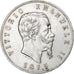 Coin, Italy, Vittorio Emanuele II, 5 Lire, 1875, Milan, EF(40-45), Silver