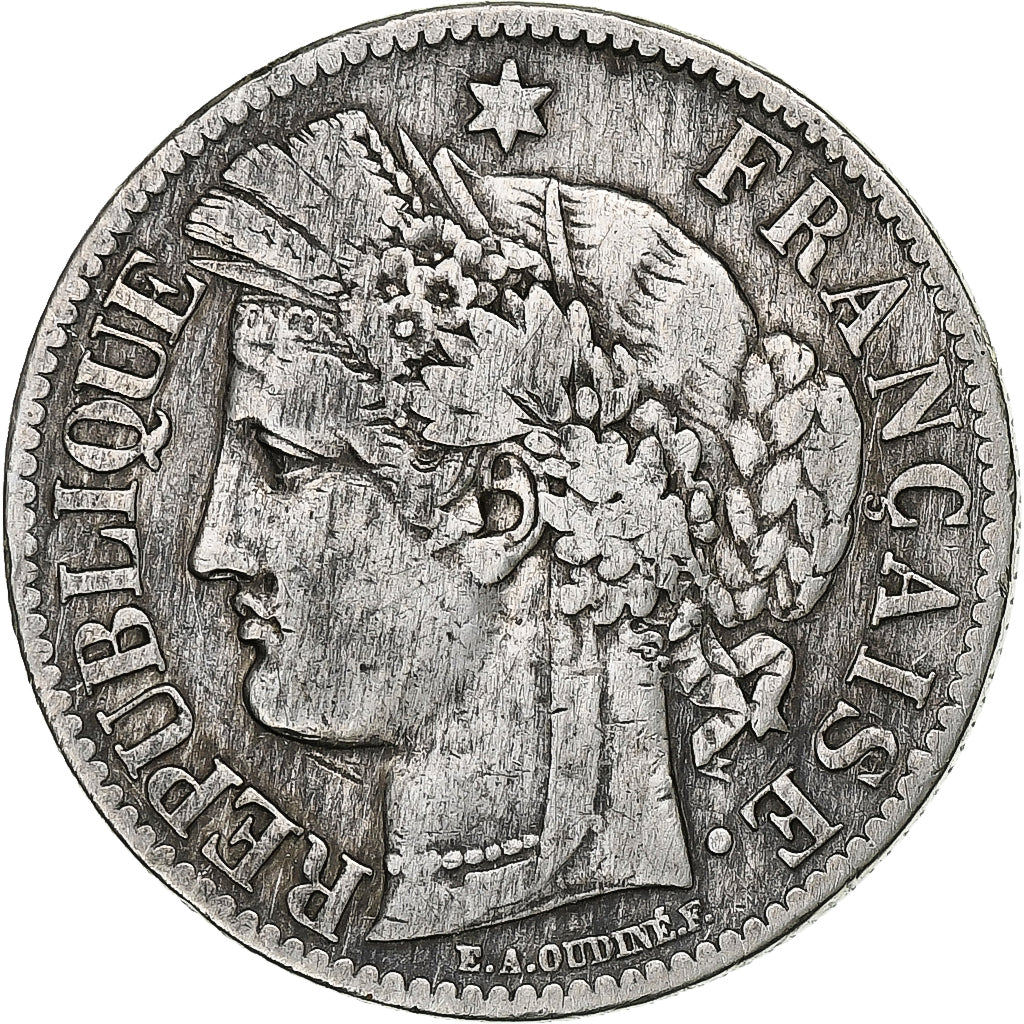 Monnaie, France, Cérès, 2 Francs, 1887, Paris, TB+, Argent, KM:817.1