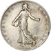 Moneta, Francja, 2 Francs, 1917, Paris, Semeuse, AU(55-58), Srebro, KM:845.1