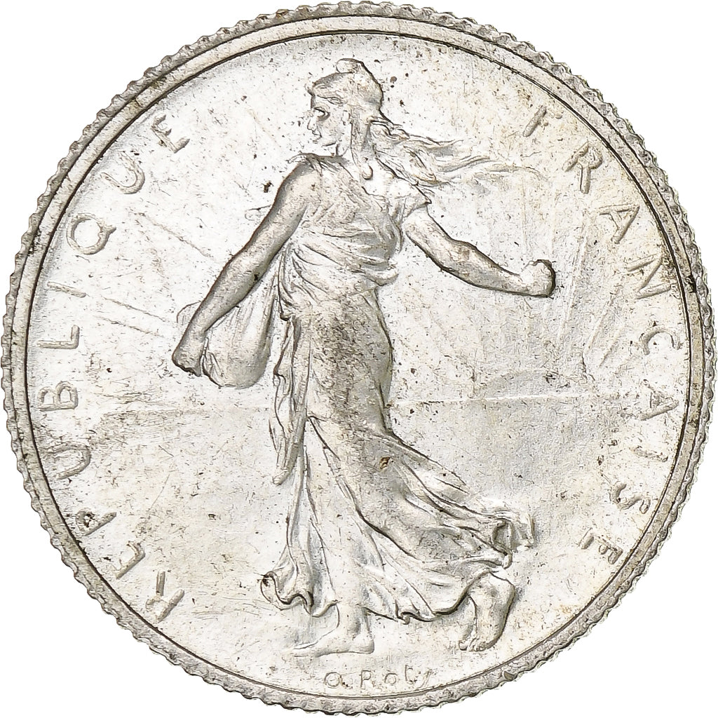 Monnaie, France, Semeuse, Franc, 1916, Paris, SUP+, Argent, Gadoury:467