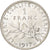 Munten, Frankrijk, Semeuse, Franc, 1917, Paris, PR+, Zilver, KM:844.1