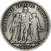 Francia, 5 Francs, Hercule, 1874, Bordeaux, Argento, MB+, Gadoury:745a, KM:820.1