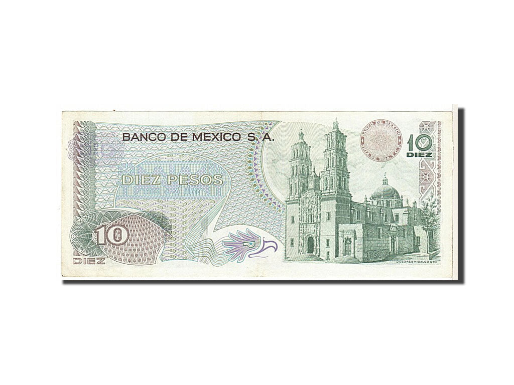 Banknote, Mexico, 10 Pesos, 1971, KM:63d, AU(55-58)