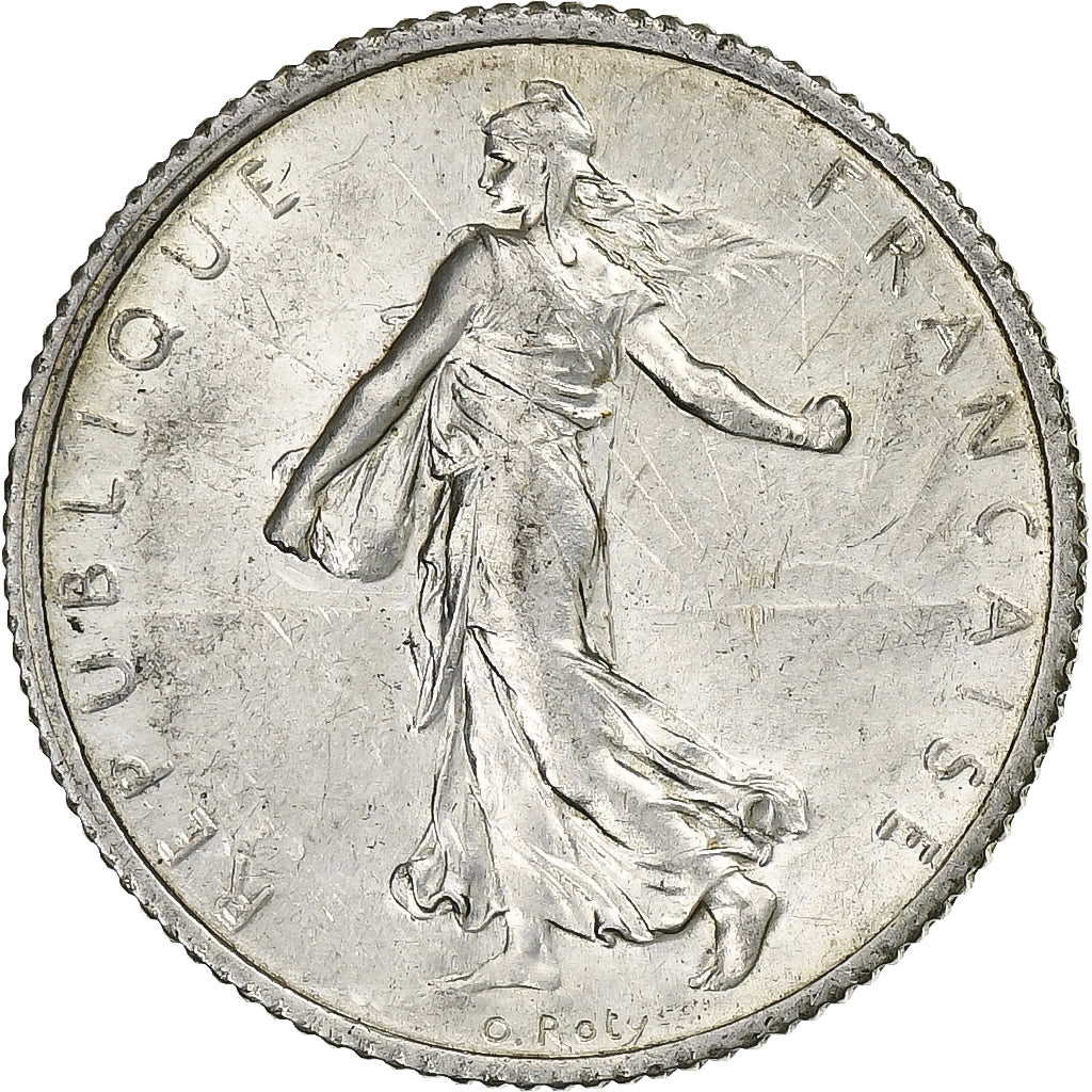 France, Franc, Semeuse, 1920, Paris, Argent, SUP, Gadoury:467, KM:844.1