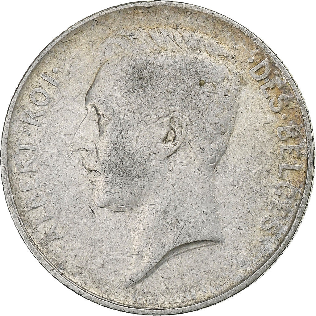 Moneta, Belgio, Franc, 1912, MB+, Argento, KM:72