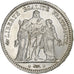 Frankrijk, 5 Francs, Hercule, 1872, Paris, Zilver, PR, Gadoury:745 a, KM:820.1
