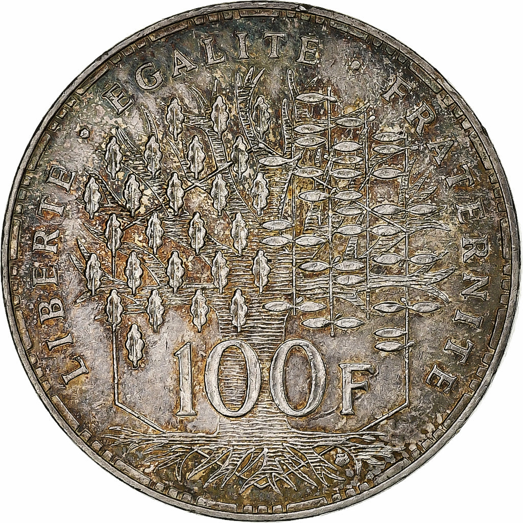 Monnaie, France, Panthéon, 100 Francs, 1984, Paris, TTB, Argent, Gadoury:898