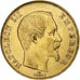 France, Napoleon III, 50 Francs, Napoléon III, 1858, Paris, Gold, EF(40-45)