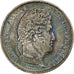 Coin, France, Louis-Philippe, 5 Francs, 1831, Lyon, VF(30-35), Silver, KM:744.2