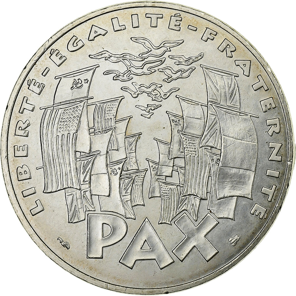 Coin, France, 8 mai 1945, 100 Francs, 1995, Paris, MS(60-62), Silver, KM:1116.1