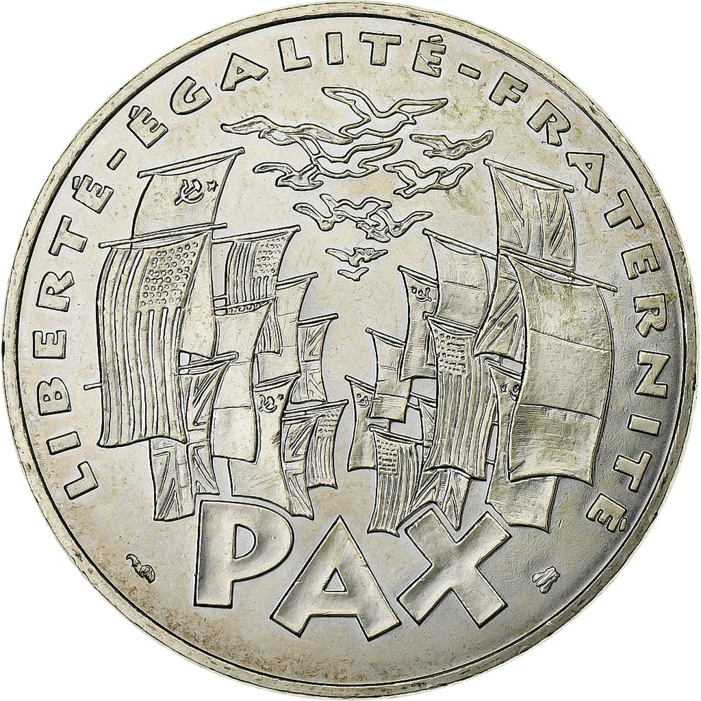 Coin, France, 8 mai 1945, 100 Francs, 1995, Paris, MS(60-62), Silver, KM:1116.1