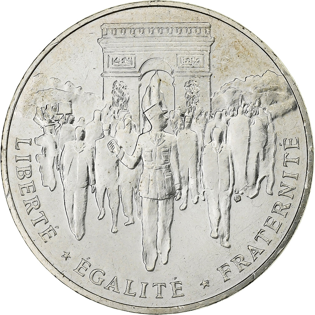 Moneta, Francia, Libération de Paris, 100 Francs, 1994, SPL, Argento