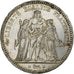 Moneta, Francia, Hercule, 5 Francs, 1873, Paris, BB, Argento, KM:820.1