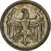 ALEMANHA, REPÚBLICA DE WEIMAR, 3 Mark, 1924, Stuttgart, Prata, EF(40-45), KM:43