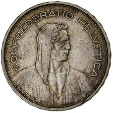 Coin, Switzerland, 5 Francs, 1933, Bern, VF(30-35), Silver, KM:40
