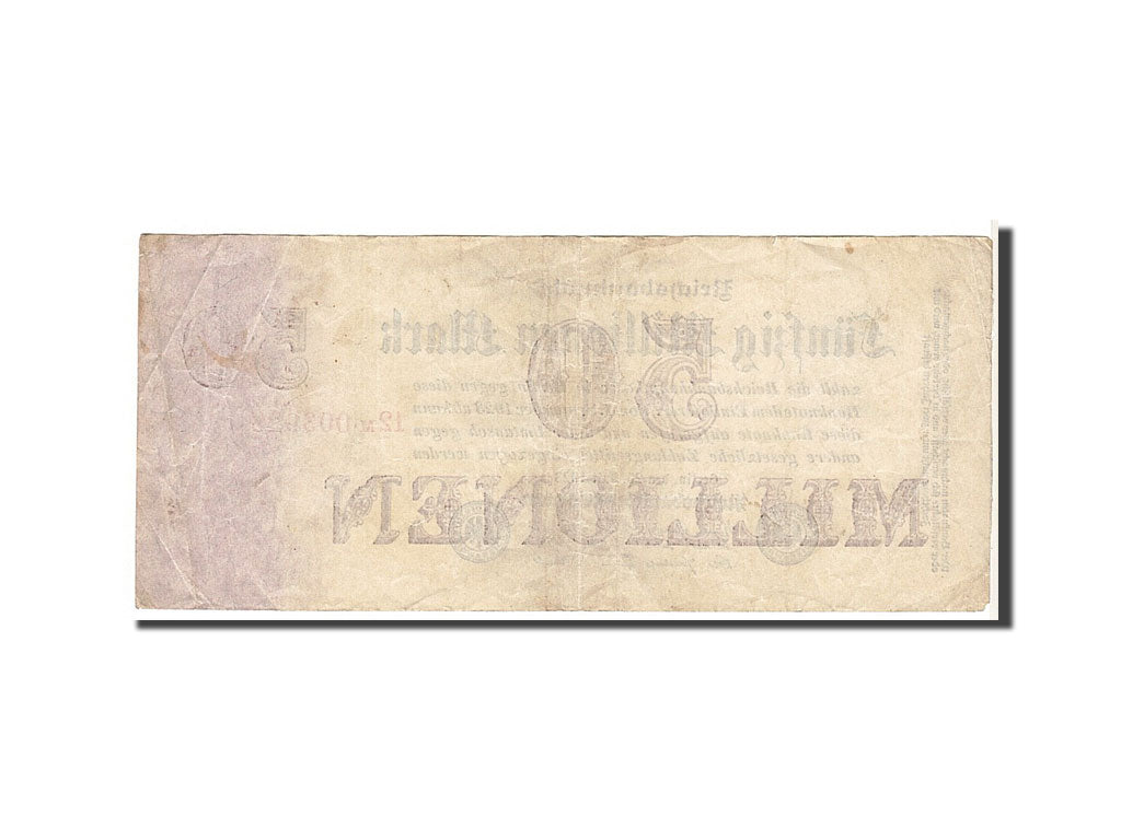 Geldschein, Deutschland, 50 Millionen Mark, 1923, KM:109a, SS