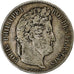 Moneta, Francia, Louis-Philippe, 5 Francs, 1833, Lille, MB+, Argento, KM:749.13