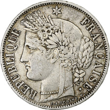 Coin, France, Cérès, 5 Francs, 1851, Paris, VF(30-35), Silver, KM:761.1