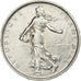 France, 5 Francs, Semeuse, 1969, Paris, Silver, MS(60-62), Gadoury:770, KM:926