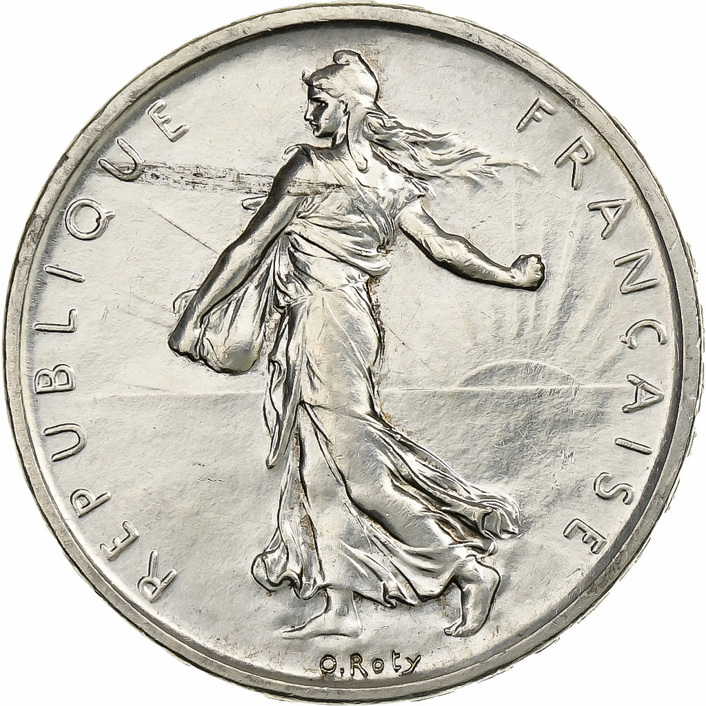 Coin, France, Semeuse, 5 Francs, 1961, Paris, MS(60-62), Silver, KM:926