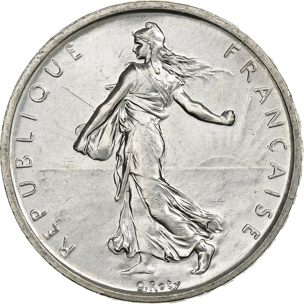 Coin, France, Semeuse, 5 Francs, 1960, MS(60-62), Silver, KM:926, Gadoury:770