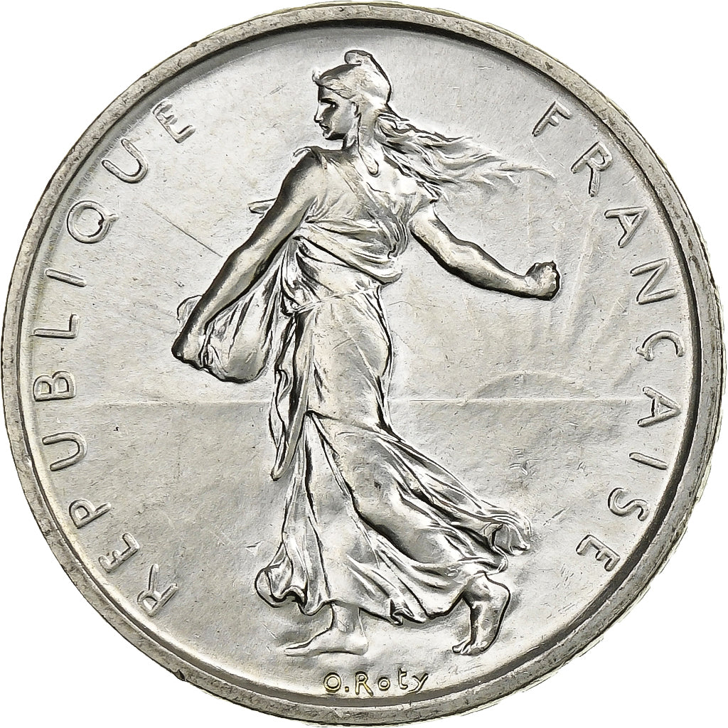 Coin, France, Semeuse, 5 Francs, 1960, MS(60-62), Silver, KM:926, Gadoury:770