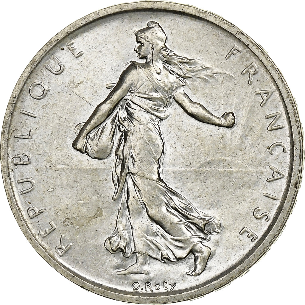 Coin, France, Semeuse, 5 Francs, 1960, MS(60-62), Silver, KM:926, Gadoury:770