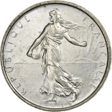 Munten, Frankrijk, Semeuse, 5 Francs, 1964, Paris, PR+, Zilver, KM:926