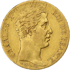 France, Charles X, 20 Francs, 1828, Paris, EF(40-45), Gold, KM:726.1