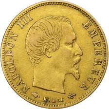 Francia, Napoleon III, 5 Francs, 1859, Paris, Oro, MBC, Gadoury:1001, KM:787.1