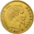 França, Napoleon III, 5 Francs, 1859, Paris, Dourado, EF(40-45), Gadoury:1001