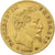Frankrijk, Napoleon III, 5 Francs, 1867, Strasbourg, Goud, ZF, Gadoury:1002