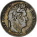 Coin, France, Louis-Philippe, 5 Francs, 1840, Bordeaux, EF(40-45), Silver