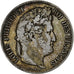 Moneta, Francia, Louis-Philippe, 5 Francs, 1840, Bordeaux, BB, Argento
