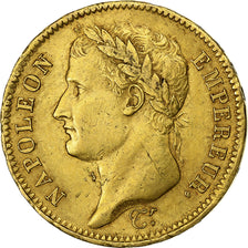 Frankrijk, 40 Francs, Napoléon I, 1811, Paris, Goud, ZF, Gadoury:1084, KM:696.1