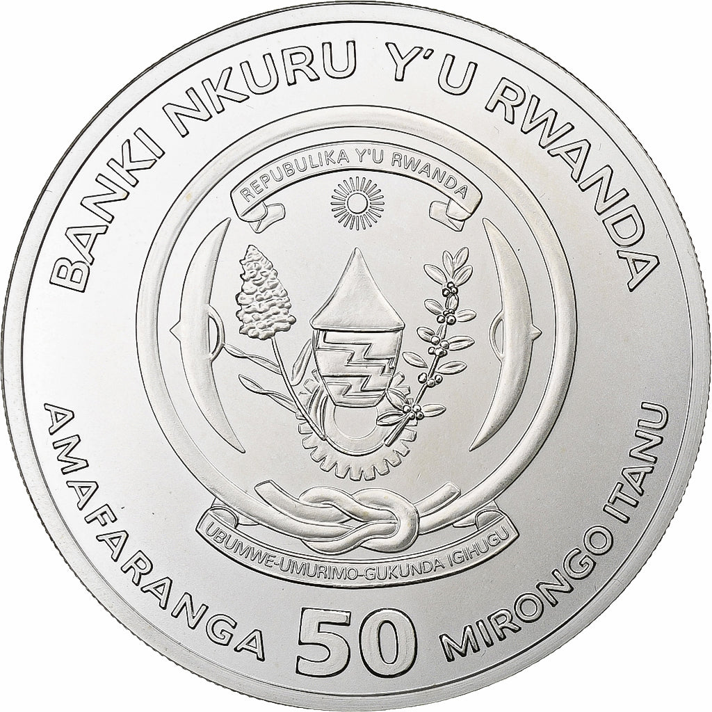 Rwanda, 50 Francs, 1 Oz, SEDOV Nautical, 2021, 1 Oz, Silver, MS(60-62)