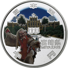 Japan, 1000 Yen, MIYAZAKI 47 Prefectures, 2012, 1 Oz, Proof, Silver, MS(60-62)