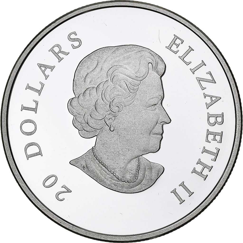 Canada, 20 Dollars, Sir JOHN A. MACDONALD, 2015, 1 Oz, Proof, Argent, FDC