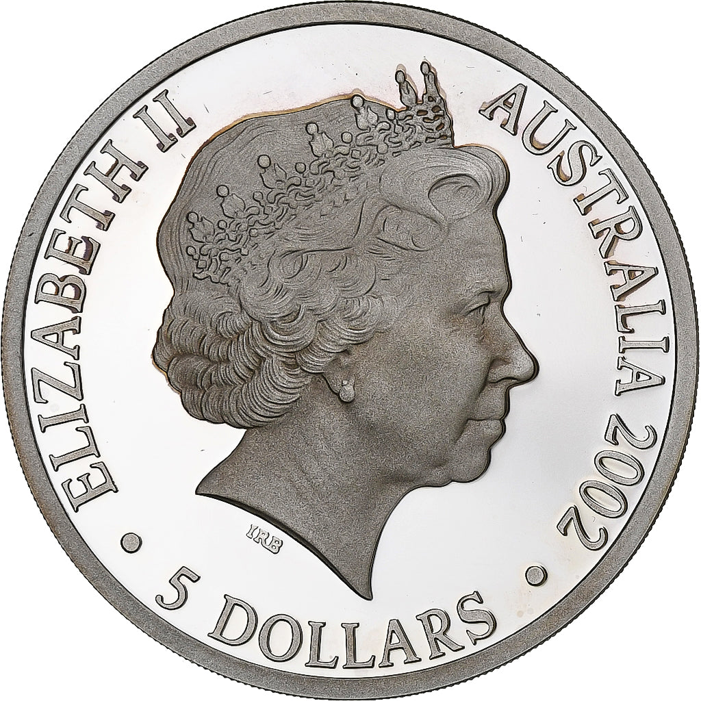 Australia, 5 dollars, 1 oz, Year of the Outback, 2002, 1 Oz, Proof, Silver