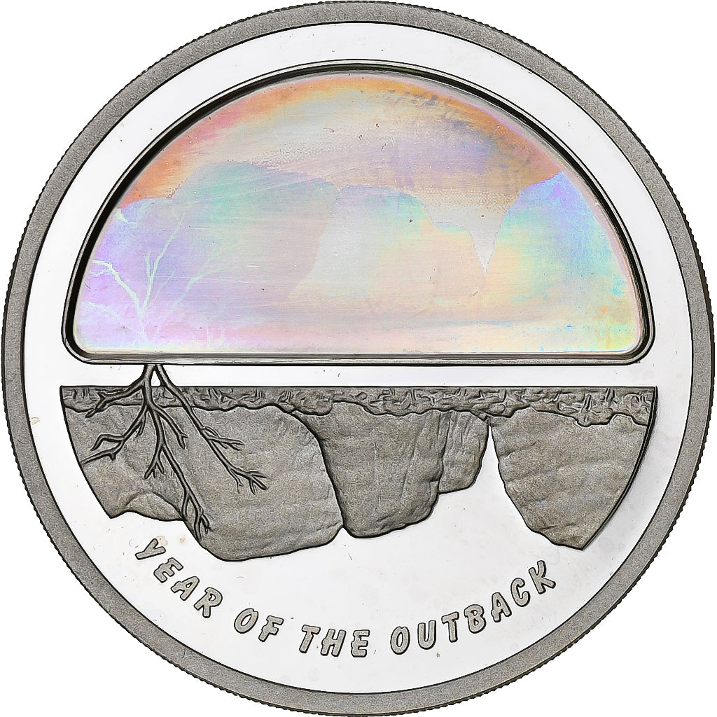 Australia, 5 dollars, 1 oz, Year of the Outback, 2002, 1 Oz, Proof, Silver